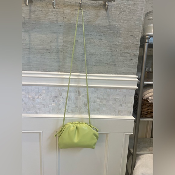 Bottega cloud dupe bag faux Leather Pouch Mini crossbody purse